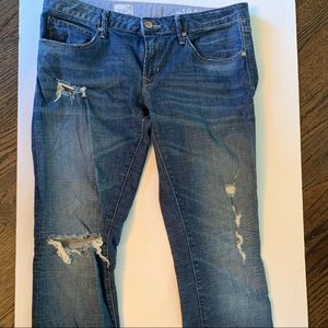 GAP distressed jeans